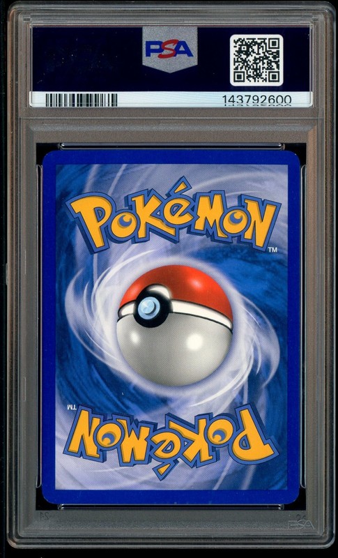 2005 Pokemon Gold Star EX Unseen Forces #113 Entei Holo PSA 9 MINT view 2