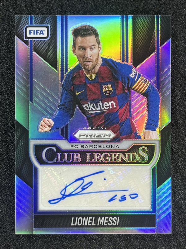 2025-26 Panini Prizm FIFA Lionel Messi #CL-LM Silver Club Legends Auto /199