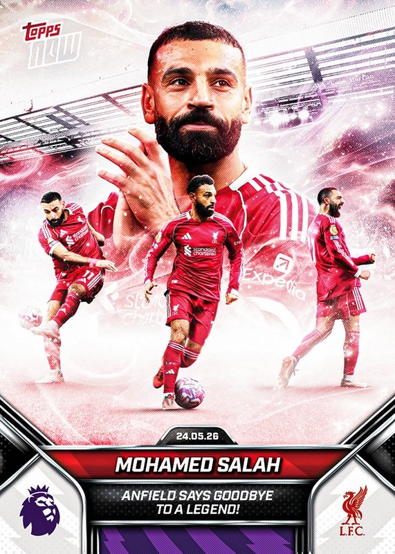 Mohamed Salah GOODBYE TO A LEGEND!*POSSIBLE 1/1 AUTO*Presale view 2