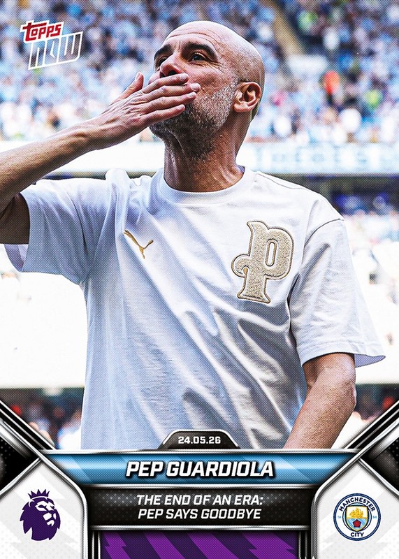 Pep Guardiola THE END OF AN ERA *POSSIBLE 1/1 AUTO*Presale view 2