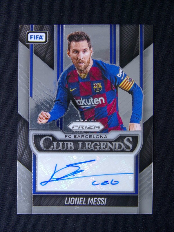 2025-26 Panini Prizm FIFA Lionel Messi Club Legends Auto