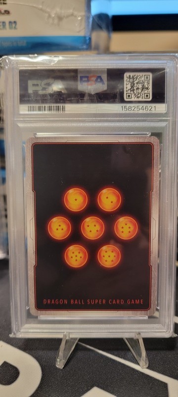 2026 DRAGON BALL SUPER FUSION WORLD DUAL EVOLUTION #FB09-121 GOGETA : BR PSA 10 view 2