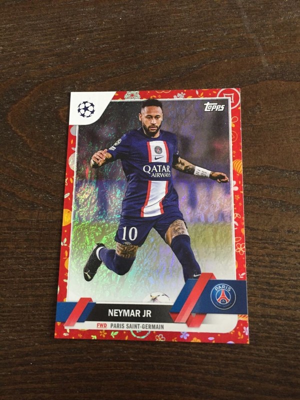2022-23 Topps Jade Edition UCC Neymar Jr Brazil PSG New Year 107/150