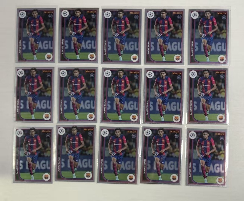 2023-24 Topps Merlin UEFA Lamine Yamal #27 RC Rookie Lot 15