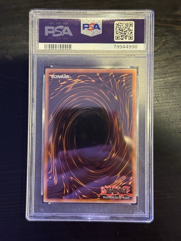 2023 Blue Eyes White Dragon 25th Anniversary Edition LC01-EN004 PSA 9 Mint view 2