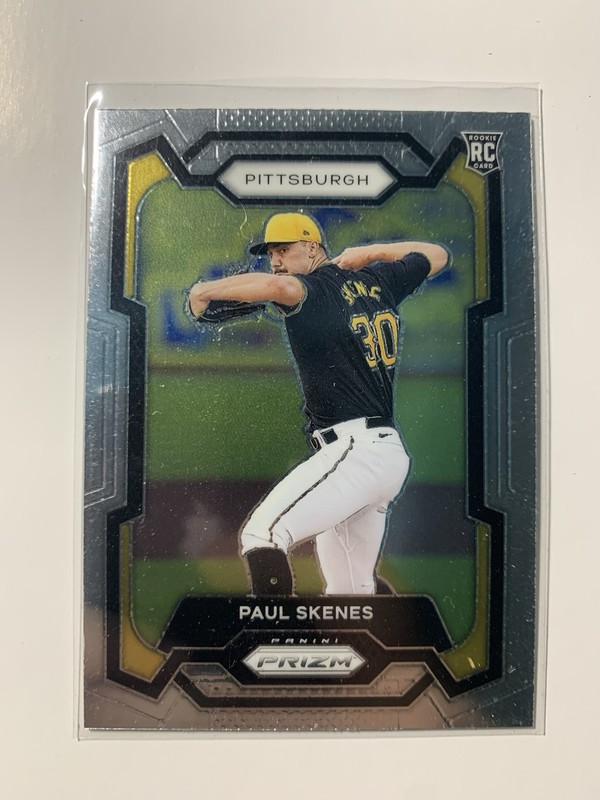 Panini 2024 Prizm Paul Skenes Pittsburgh Pirates #118 Base Rookie RC