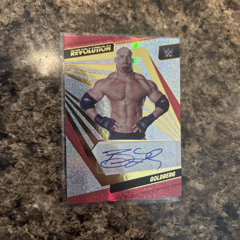 2022 Panini Revolution WWE - Autographs Goldberg #AG-GBG (AU)
