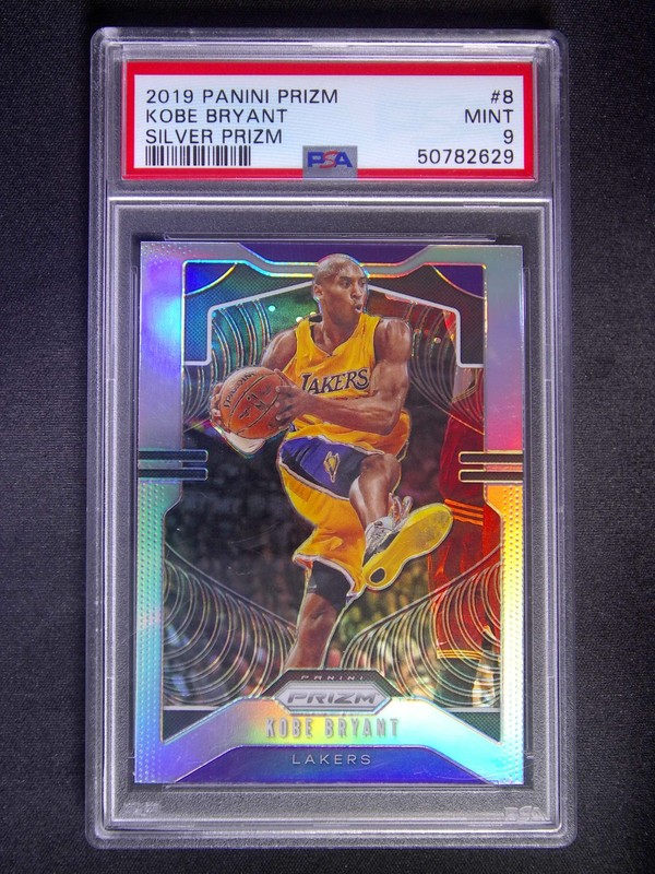 2019-20 Panini Prizm Kobe Bryant #8 Silver PSA 9