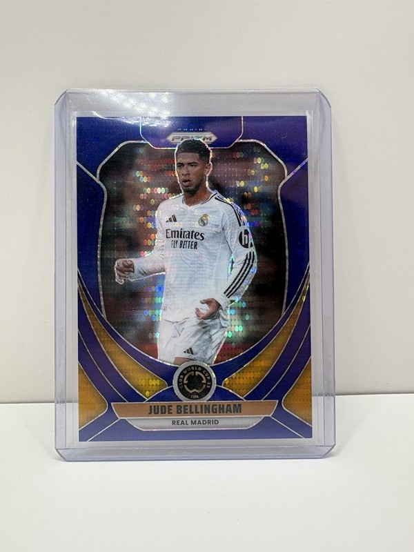Jude Bellingham 2025 Panini Prizm Club World Cup Blue Pulsar /275 #163 Madrid