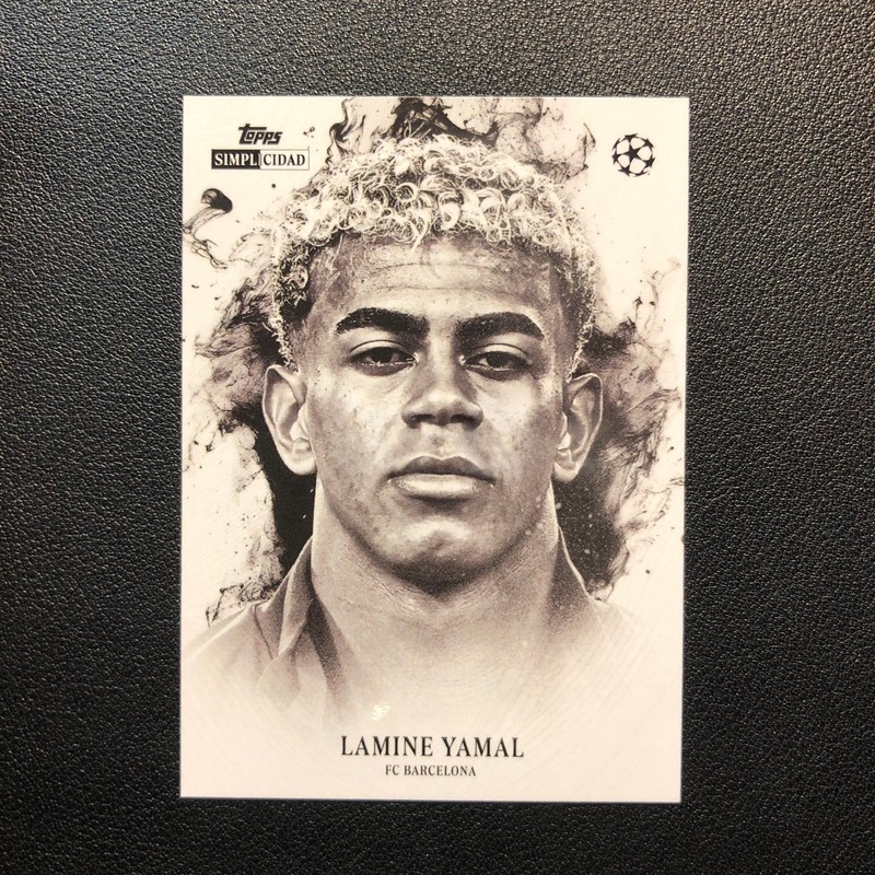 2025-26 Topps Simplicidad UEFA Lamine Yamal Retrato