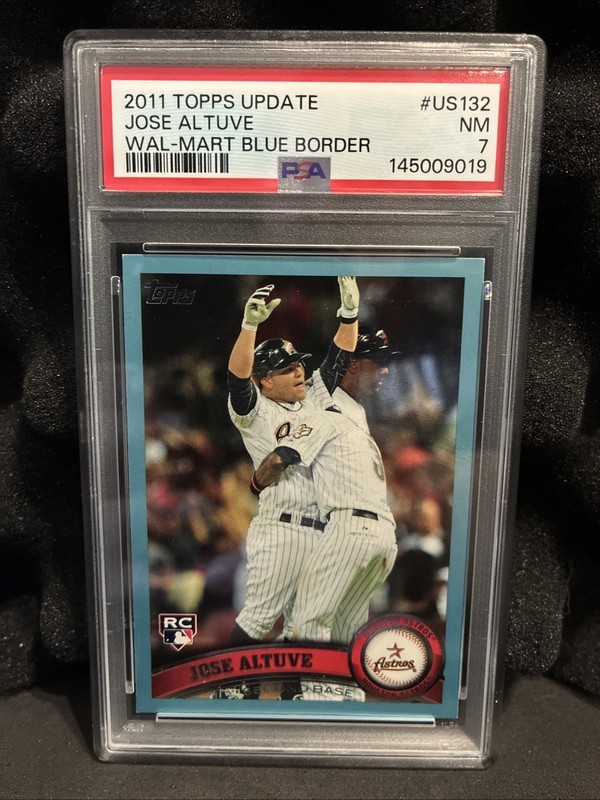 2011 Topps Update Series - Jose Altuve #US132 Blue (RC)