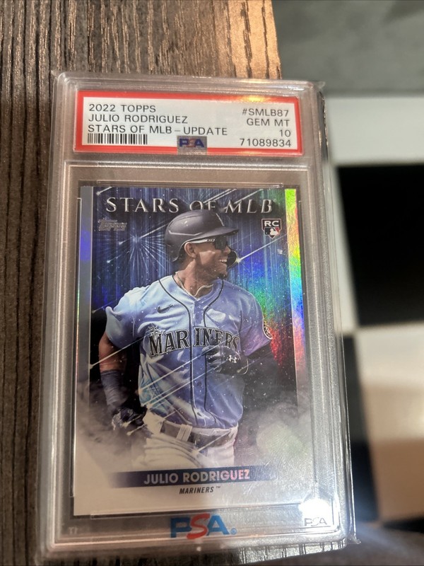 2022 Topps  Julio Rodriguez RC Psa 10