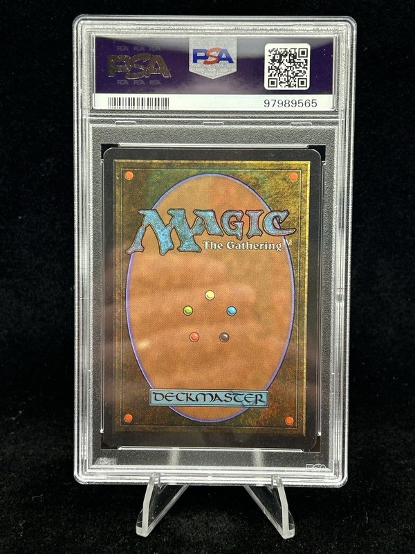 GREEN WARD Unlimited Edition 1993 Magic the Gathering MTG Uncommon🔥PSA 9 MINT🔥 view 2