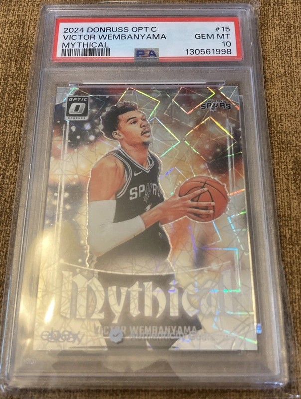2024-25 Panini Donruss Optic - Mythical Victor Wembanyama #15 PSA 10