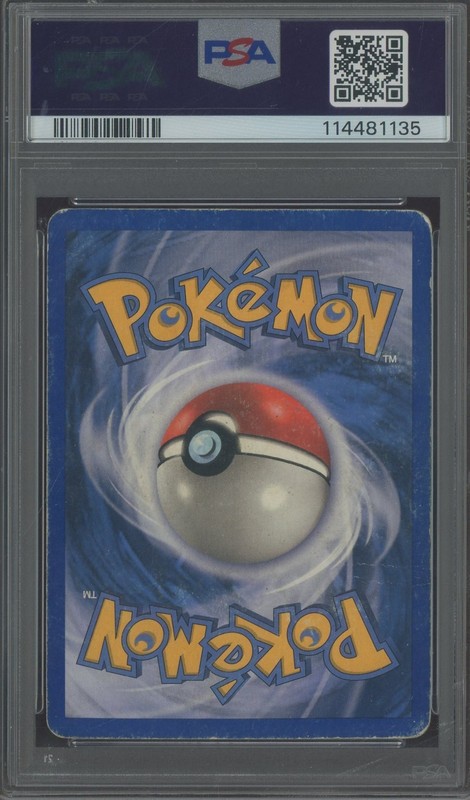2006 Pokemon EX Crysttal Guardians #4 Charizard Reverse Foil PSA 1 PR view 2
