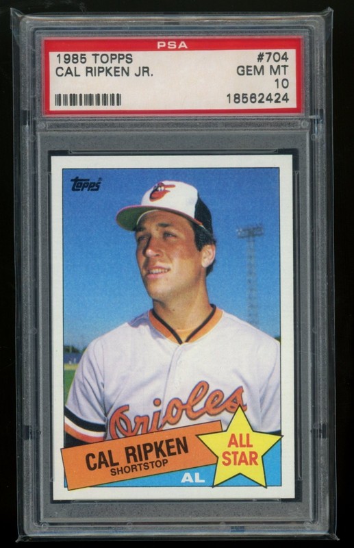 PSA 10 1985 Topps Cal Ripken Jr.