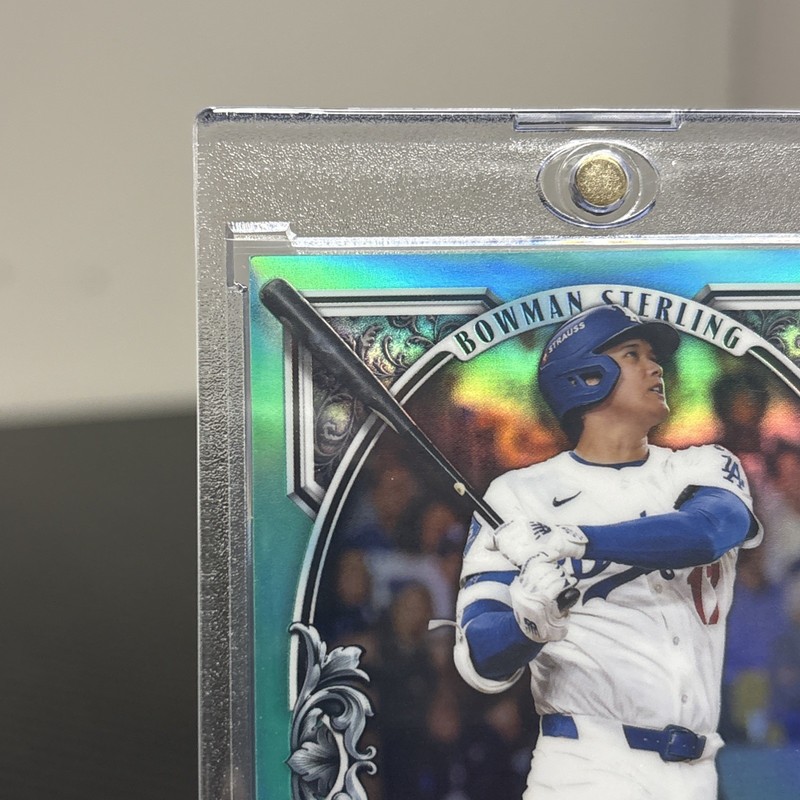 2026 Bowman Chrome Shohei Ohtani Bowman Sterling Aqua Refractor 064/125 view 2