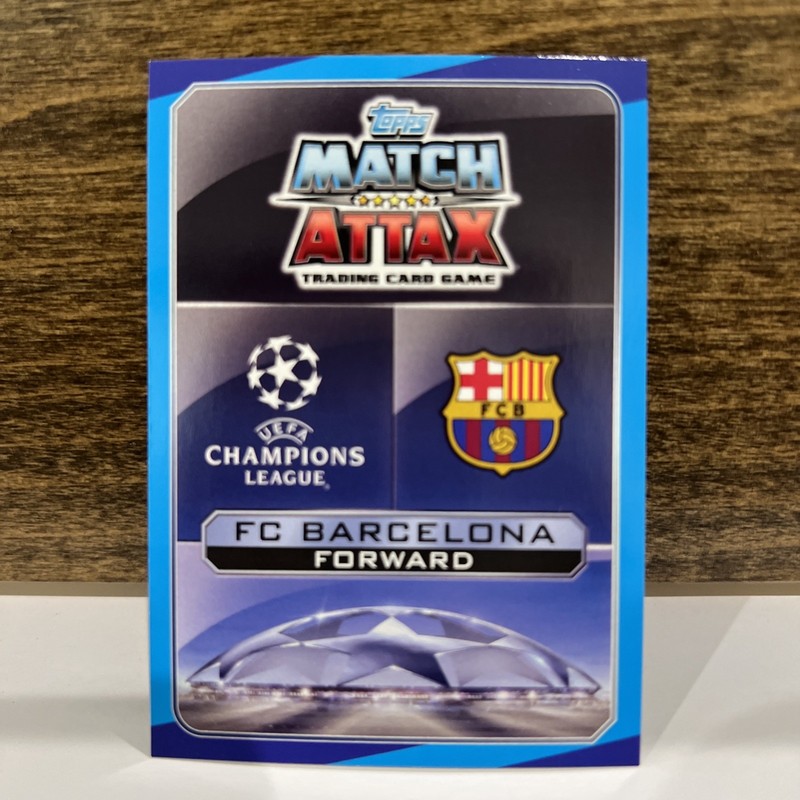 Topps Match Attax Champions League 2016/2017 BAR15 Neymar Jr - FC Barcelona Card view 2