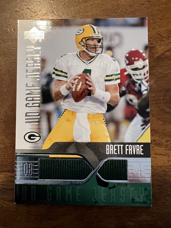 2004 Upper Deck #BF-GJ Brett Favre UD Game Jerseys