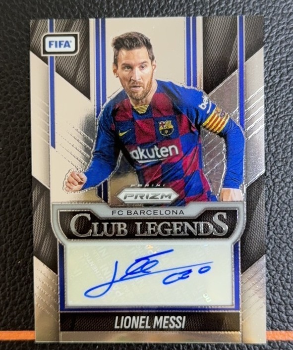 2025-26 Panini Prizm FIFA Lionel Messi Club Legends Auto