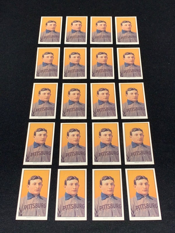 1909-11 T-206 HONUS WAGNER (LOT OF 20) (LICENSED REPRINT) Listing #46