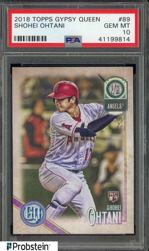2018 Topps Gypsy Queen #89 Shohei Ohtani Angels RC Rookie PSA 10 GEM MINT