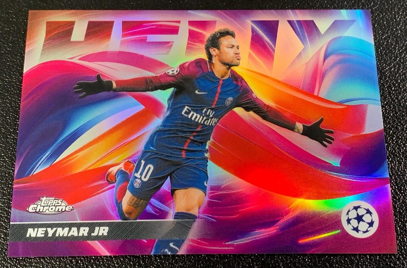 2025-26 Topps Chrome UEFA Neymar Jr. #H-8 Helix Case Hit SSp