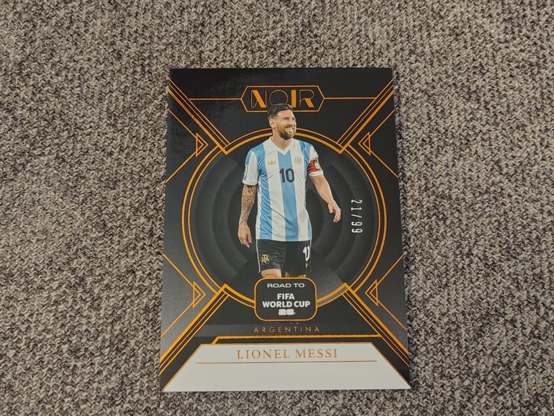Lionel Messi Panini Noir Road To World Cup 2026 /99 Bronze & BONUS CARDS ⚽🏆🇦🇷
