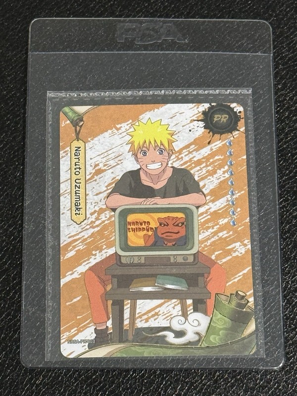 Sealed PSA Magazine x Kayou Exclusive NARUTO Uzumaki PROMO RARE CARD