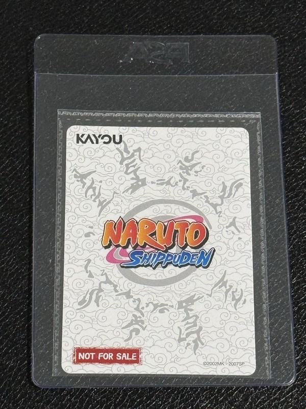 Sealed PSA Magazine x Kayou Exclusive NARUTO Uzumaki PROMO RARE CARD view 2