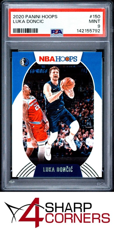 2020 PANINI HOOPS #150 LUKA DONCIC MAVERICKS PSA 9
