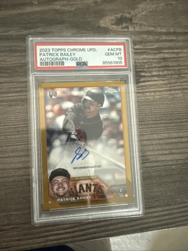 baseball card auto psa 10