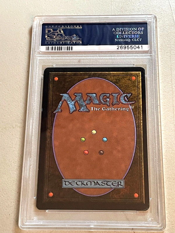 BLACK LOTUS / PSA 9 Mint / Unlimited Edition / MTG Magic the Gathering / Card view 2