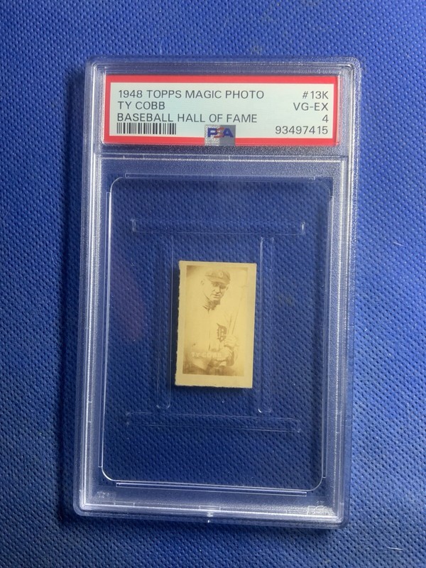 1948 Topps Magic #13K Ty Cobb PSA 4