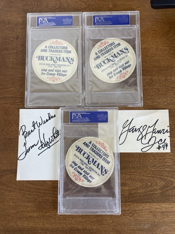 RARE AUTO / DISC PSA 10 VINTAGE BASKETBALL CARD LOT Lanier/McAdoo/Gervin READ! view 2
