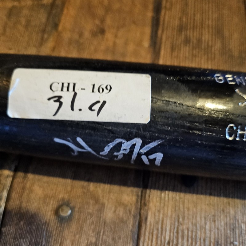 Mike Fontenot Game Used MLB Baseball Auto Autograph Signed Bat Authentic view 2
