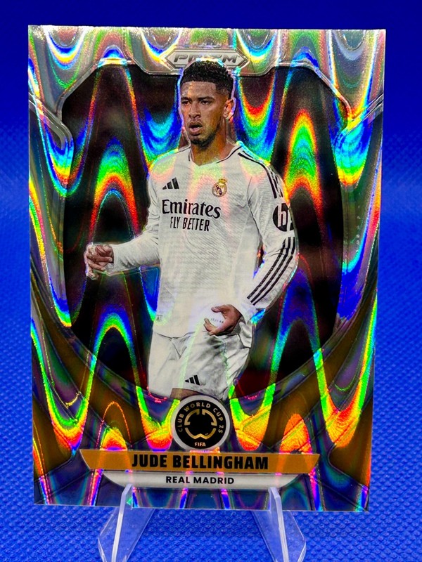 2025 Prizm FIFA Club World Cup Jude Bellingham Seismic Prizm #163