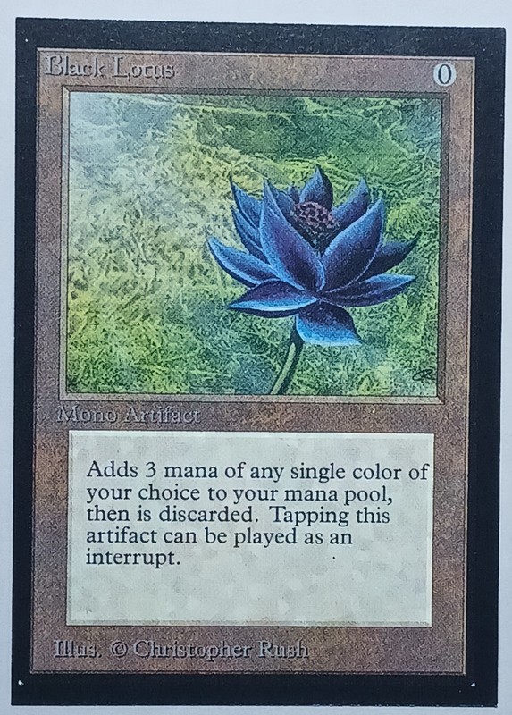 Black Lotus x (1) MTG - Collectors' Edition (CE) - EX/NM
