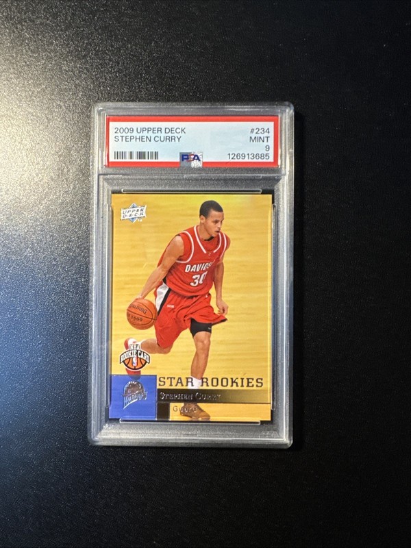 2009 Upper Deck #234 Stephen Curry RC Rookie PSA 9