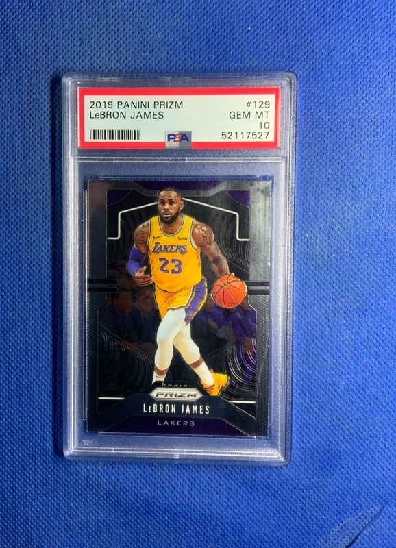 2019-20 Panini Prizm - LeBron James #129 PSA 10 GEM MT