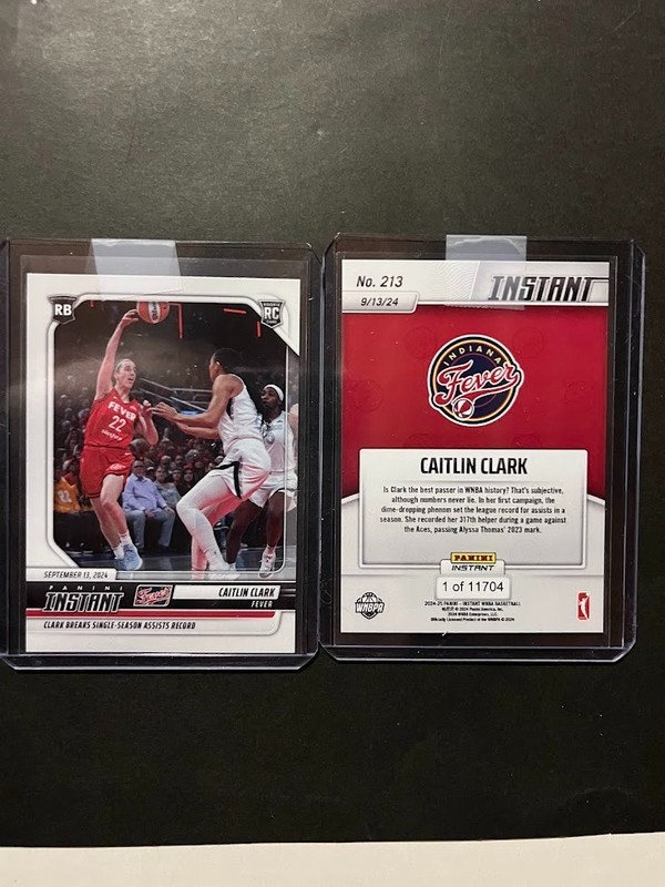 2024 Panini Instant WNBA #213 Caitlin Clark Rookie