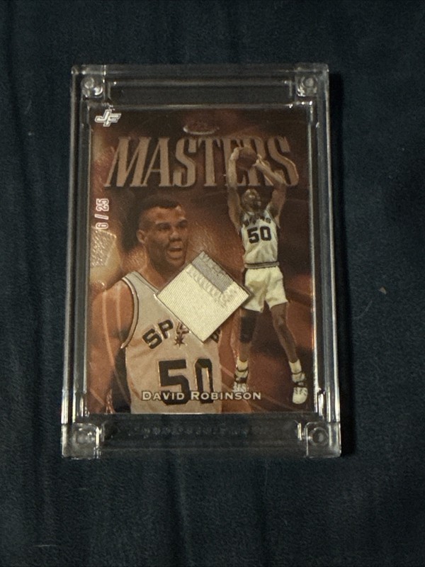 David Robinson Game Used Jersey Infused Card /25