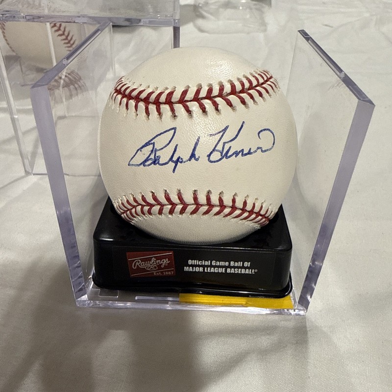 Ralph Kiner Single Signed Baseball Sweet Spot Autograph - PSA/DNA