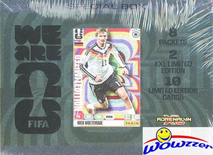 2026 Panini Adrenalyn XL WORLD CUP Soccer SPECIAL Sealed Box-76 Card-10 LE+2 XXL