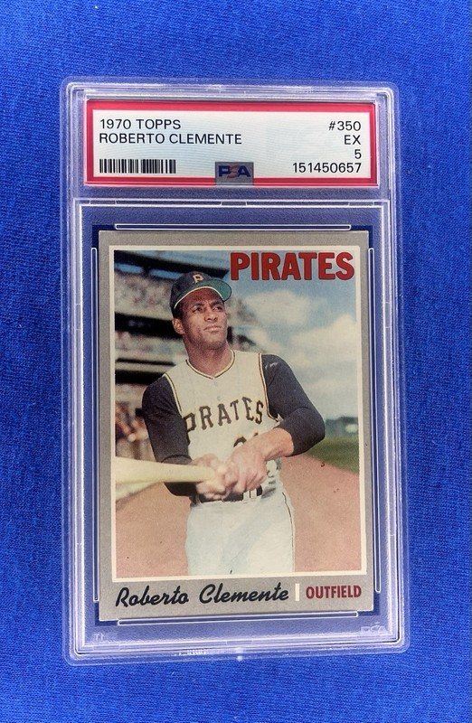 1970 TOPPS #350 ROBERTO CLEMENTE PSA 5