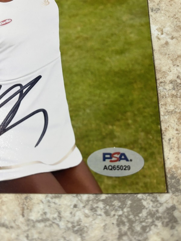 Coco Gauff SIGNED 8x10 Photo PSA COA AUTOGRAPH  US Open  view 2