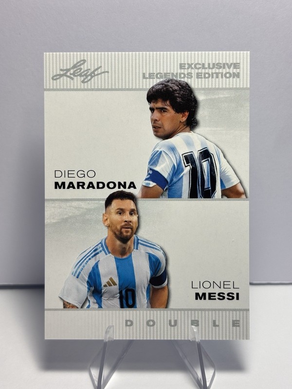 LIONEL MESSI 2025 LEAF "SPECIAL RELEASE" LEGENDS EDITION #ELE-03 SOCCER CARD