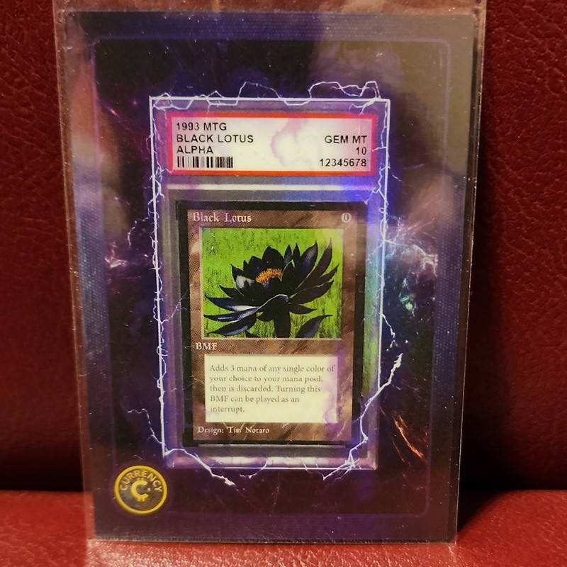 CARDSMITHS Black Lotus Alpha Magic: The Gathering Card 2024 Tim Notaro