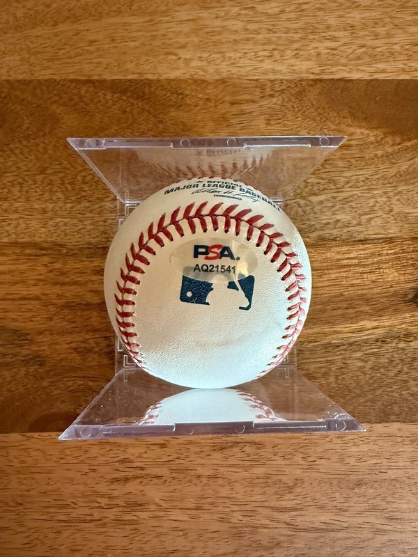 Clayton Kershwa Signed Official Major League Baseball Autograph W/ PSA COA view 2