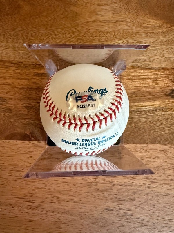 Manny Machado Signed Official Major League Baseball Autograph W/ PSA COA view 2